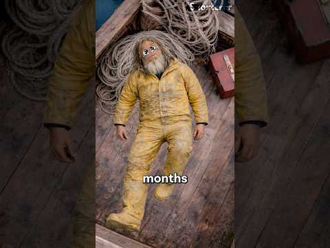 He survived 438 days at sea!😯