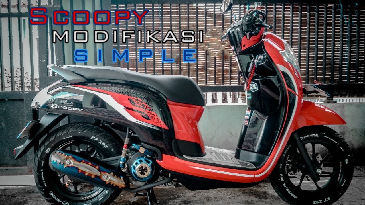 Download Honda New Scoopy Modifikasi Simple Part 1 Youtube Thumbnail Create Youtube