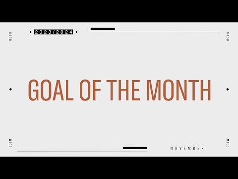 Goal of the Month | November 2023-24