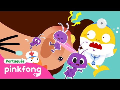 Formiguinha entrou no meu ouvido! 🐜 | +Compilação | Pinkfong, Bebê Tubarão! Canções para Crianças