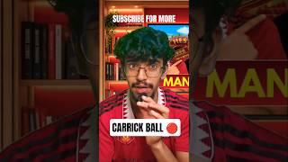 CARRICK IS DISRESPECTED! 😤 #manutd #carrickball #manchesterunited