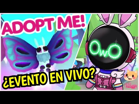 ADOPT ME NUEVA POLILLA GALACTICA + ¿EVENTO EN VIVO?😱🔥