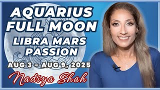 THE AQUARIUS FULL MOON HAS US FEELING REBELLIOUS EMOTIONS! Horoscope For Each Sign Aug3-9 2025
