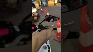 Haye Mera kalu 😜🤪 by faraz stunt rider #shorts #hayabusa #superbike #stunt