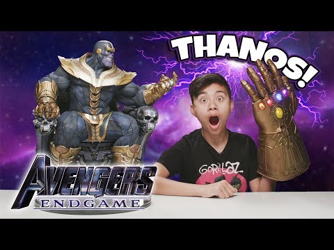 THANOS IS HERE!!! Countdown to Avengers Endgame! Giant Thanos on Throne!