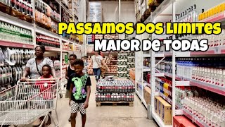 Nossa maior COMPRA do MÊS desse ano - COMPRAMOS tudo o carrinho TRANSBORDOU