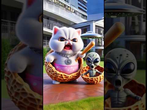 kucing maen sama tuyul😂