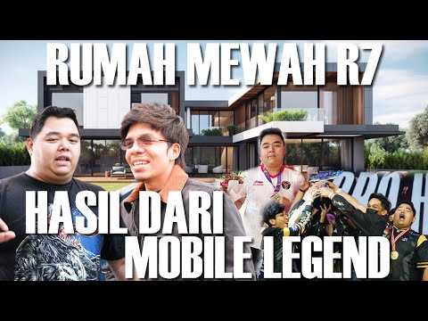 Rumah Belasan MIliar RRQ R7, HASIL DARI MOBILE LEGEND! ADA KOLEKSI PIALA MPL!!