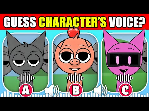 Guess The Incredibox Sprunki And Abgerny Characters By Their VOICES? 🔊 | Benson, Carl, Birdo, Juan