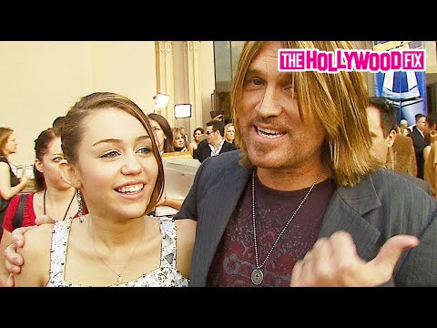 Miley Cyrus Gets Kicked Out Of The American Music Awards By Her Father, Billy Ray Cyrus In L.A.