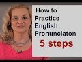 Practicing English Pronunciation Techniques