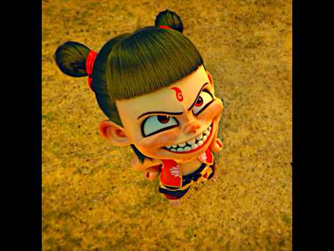 🔥🔥Tiny Nezha fights huge monsters. #nezha #shrots #minecraft #edit #cartoon #funny #film