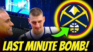 OH MY! URGENT! NOBODY EXPECTED THIS ONE! SEE WHAT HE SAID (DENVER NUGGETS NEWS)