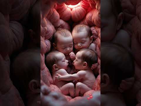 This Is What 4 Babies in the Womb Looks Like ๐ถ๐ฅ