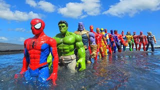 AVENGERS SUPERHERO STORY, MARVEL SPIDER MAN 2 VS HULK, CAPTAIN AMERICA VS THOR, VENOM VS SPIDEY 178