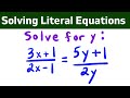 Solving Equations and Isolating Variables