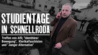 Studientage in Schnellroda der selbsternannten "Neuen Rechten"