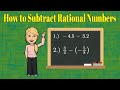 Subtracting Rational Numbers and Temperature Changes