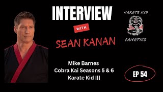 Interview Sean Kanan “Mike Barnes” Cobra Kai & Karate Kid 3 talks Johnny Lawrence Fight Scene & more