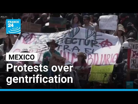 YouTube video thumbnail: Mexico City Plans to Tackle Gentrification After Protests Against Mass Tourism