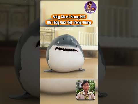 Baby Shark Hoảng Hốt Khi Thấy Quái Vật Trong Gương || #reviewphim #hoathinhvietsub  #hoathinh