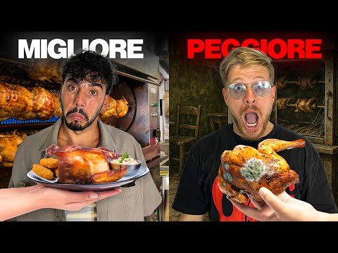 PEGGIORE vs MIGLIORE POLLERIA SU JUST EAT - OGGI ABBIAMO TROVATO IL RISTORANTE MIGLIORE DI SEMPRE!