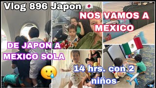 🇲🇽 LLegamos a MEXICO🥲 +Me fui SOLA 😅+ 14 horas 😱+Cerraron laCarretera❤️+ Mi familia 🥺+Tuve ANSIEDAD😫