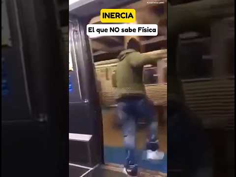 La INERCIA [Perro VS Humano] ? #física #ciencia #humor