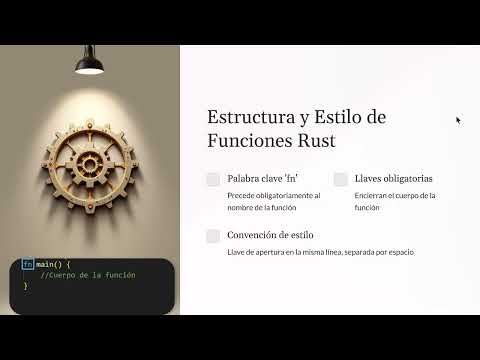 003.- Curso Rust para programadores C y C++. Estructura de un programa Rust.