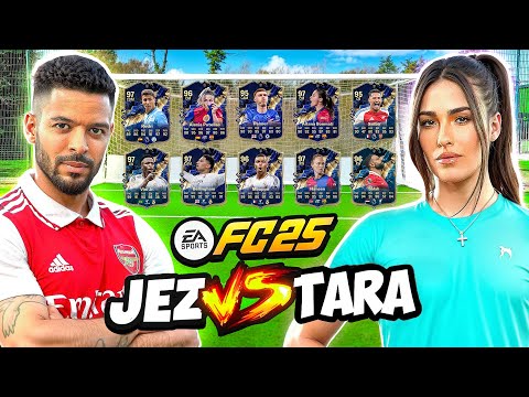 EPIC FC25 CARD BATTLE VS PRO STRIKER!