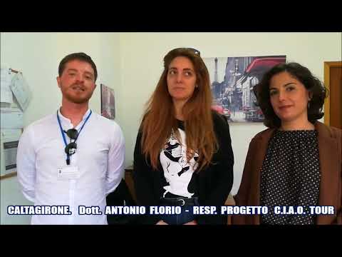 Video: (VIDEO interviste) PROGETTO "CIAO" TOUR - CALTAGIRONE 28 APRILE 2022. Interviste realizzate presso struttura di accoglienza Cooperativa "IL GERANIO" in Via Pitrelli