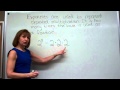Understanding Exponential Expressions Vocabulary