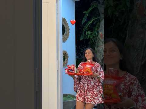 අපිට පිස්සු🤪 snacks to match our outfits #shorts