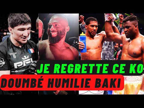 Joshua regrette le KO infligé à Ngannou, Doumbé dévalorise baki sur le salaire