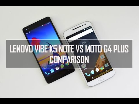(ENGLISH) Lenovo Vibe K5 Note vs Moto G4 Plus - Detailed Review & Comparison - Techniqued