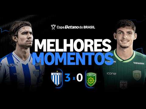 Avaí-SC 3 x 0 Porto Vitória-ES