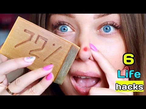 6 ЛАЙФХАКОВ, которые избавят тебя от прыщей/life hacks