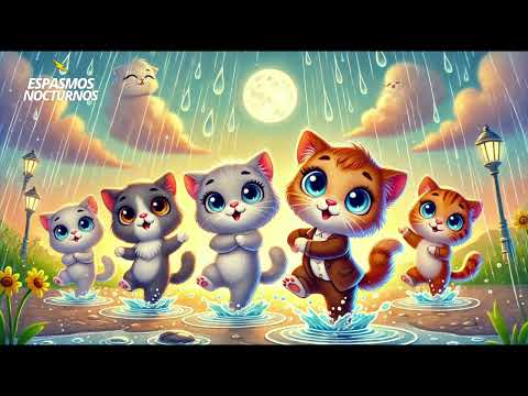 Gatos bajo la lluvia | Canciones infantiles 🐈🌧️