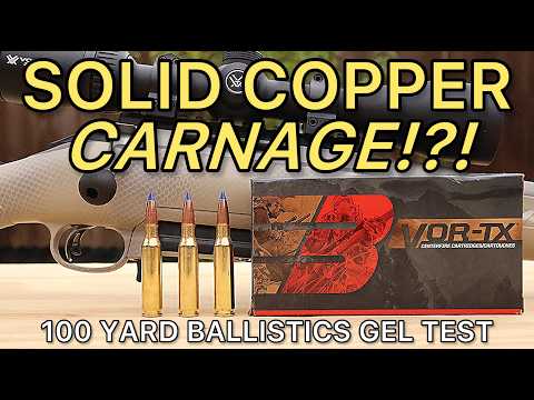 7mm-08 TORNADO?! Barnes 120gr TTSX AMMO REVIEW