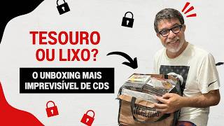 O maior unboxing de CDs que já fizemos (e foi caótico...)