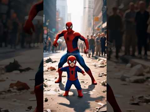 🕷️🐱🔥This Time, He Wasn’t Imitating a Hero—He Became One