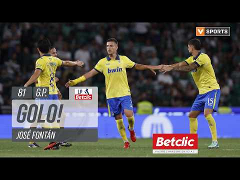 Penalty Jose Fontan Pour l’équipe Arouca Contre Sporting CP à la minute 81