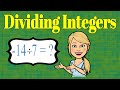 Dividing Integers: Key Concepts and Rules