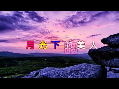 月光下的美人-karaoke 字幕