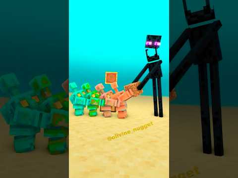 銅ゴーレム🤖COPPER GOLEM🟫⬛Minecraft Animation