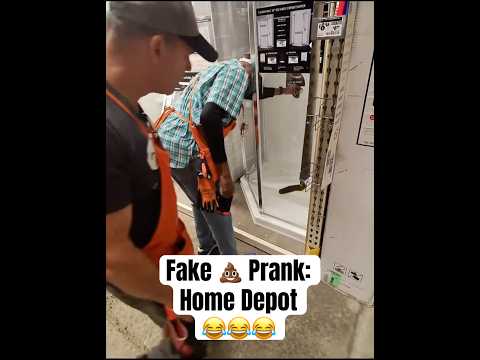 #Fake #Turd 💩 #Prank #HomeDepot #shorts #ytshorts #viral #jokes #funnyprank #shortsfeed #plumbing