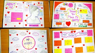 diary decoration ideas / personal diary ( journal ) @shwetazcreativity1973 @afruza_zaman