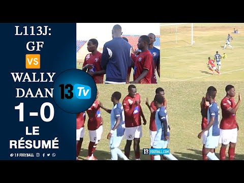 L1-13J: Victoire de Génération Foot devant Wally Daan: 1-0/ LE RÉSUMÉ SUR 13TV