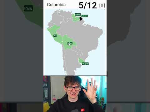 Click the South American Countries #shorts