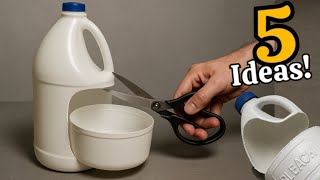 ¡No los Botes!😱 3 INGENIOSAS Ideas con GALONES Plásticos♻️que Harán Magia en tu Hogar ✨🏡Sin Gastar💲